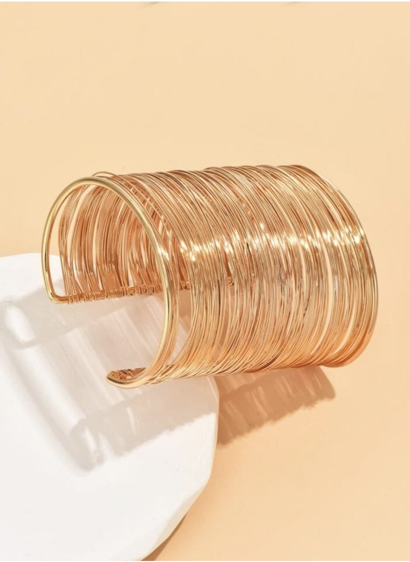 YUCCA - Fashion Open Bracelet Simple Elegant Design - Image 1