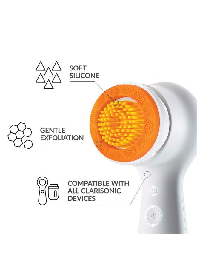 Clarisonic Sonic Face Exfoliator Cleansing Brush Head Gentle Exfoliating Brush To Brighten Skin Suitable For Sensitive Skin  - Image 3
