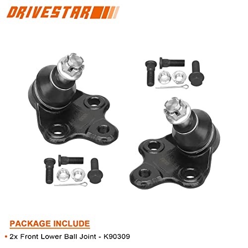 DRIVESTAR طقم تعليق أمامي كامل من DRIVESTAR 10 قطع لتويوتا كورولا 2003 2004 2005 2006 2007 2008 - Image 2