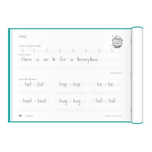 Learning Without Tears Age 7+, 2nd Grade+, Handwriting Practice, Writing Book, School & Home, Language Arts, Tutoring, Sensory - Image 4