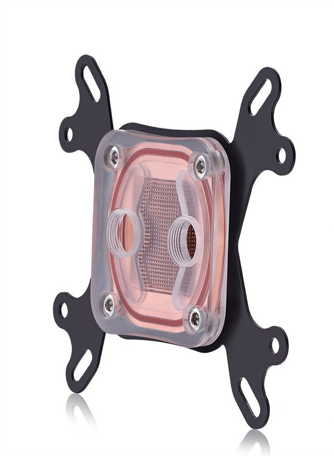 Lazmin CPU Water Cooling Block, Waterblock Liquid Cooler 50mm Copper Base for Intel/AMD - Image 5