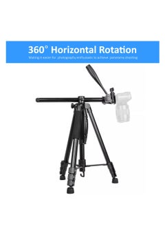 Coopic COOPIC T900 Video Camera Tripod, Aluminum Alloy Travel Portable 2 in 1 Monopod Tripod with Rotatable Center Column and Carrying Bag Maximum Height 178CM Maximum Load up to 5KG  - Image 4