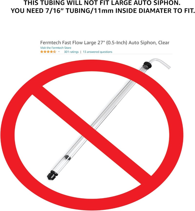 Fermtech Food Grade Vinyl Tubing - 10 Feet, 5/16 Inch ID - Image 4