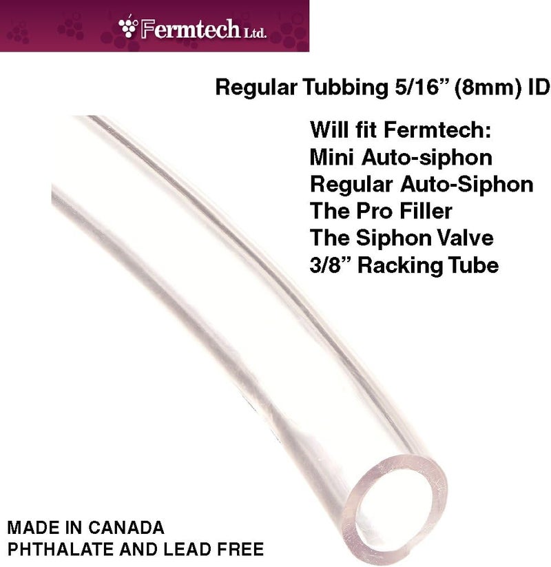 Fermtech Food Grade Vinyl Tubing - 10 Feet, 5/16 Inch ID - Image 2