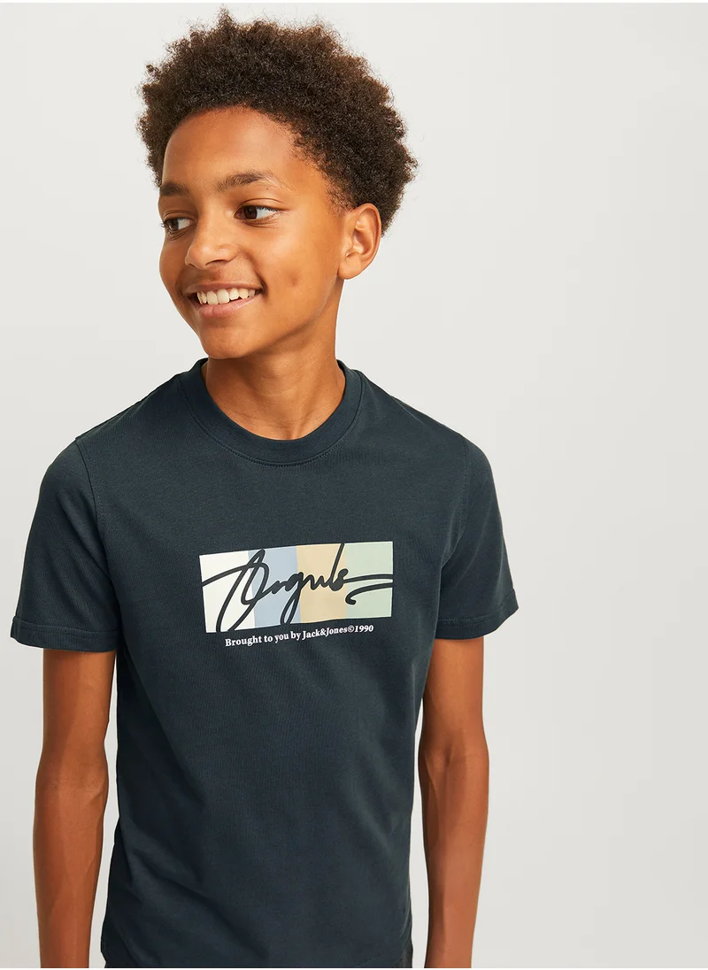 جاك وجونز جونيور Youth Graphic T-Shirt