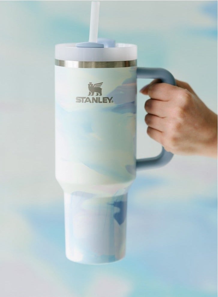 Stanley Quencher H2.0 FlowState Stainless Steel Vacuum Insulated Tumbler with Lid and Straw for Water, Iced Tea or Coffee, Smoothie and More, 40 oz - Image 2