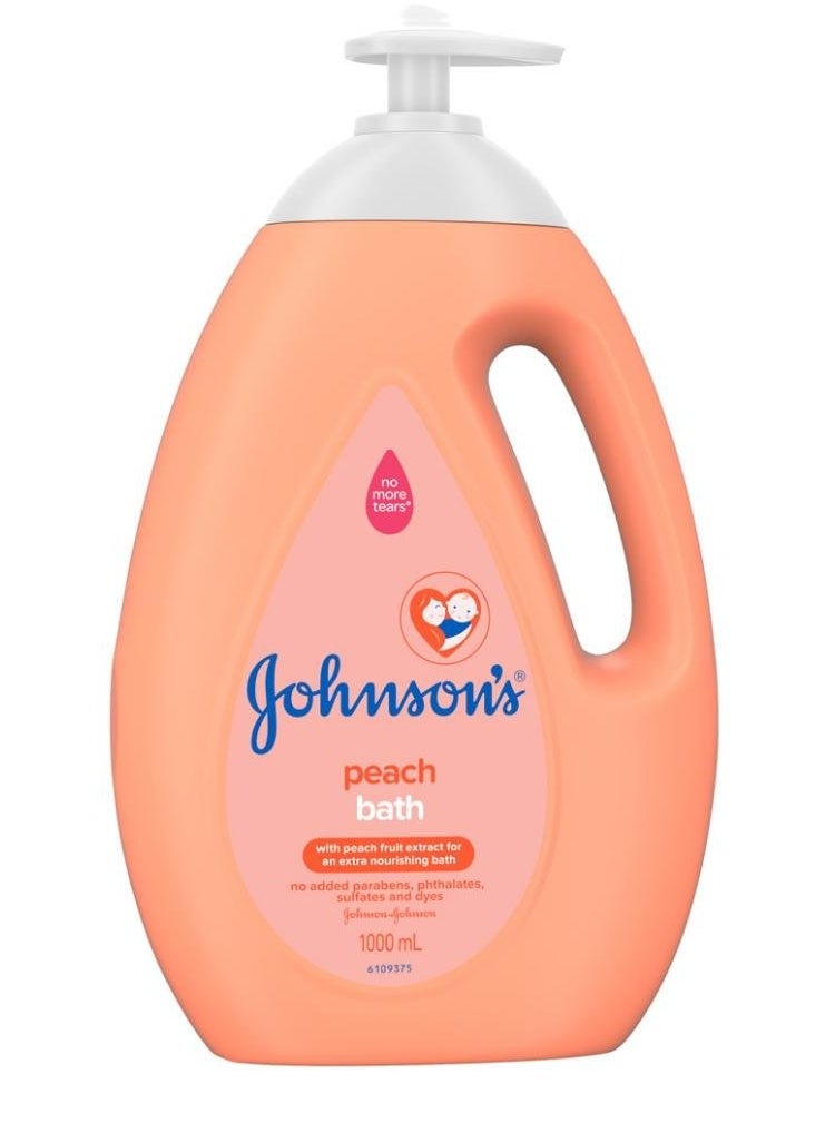 Johnson's Baby - Peach Baby Bath 1000 ML - Image 1