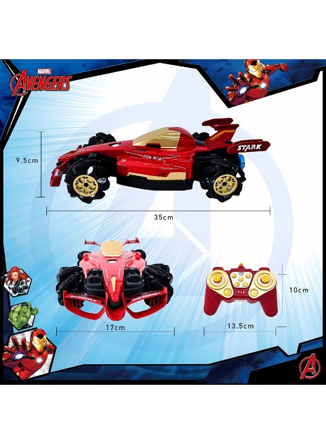 مارفل سيارة سباق مارفل أفينجرز آيرون مان فورمولا دريفت تعمل بالتحكم عن بعد | سيارة انجراف بالتحكم عن بعد (٢.٤) جيجا هرتز | سيارة فورمولا عالية السرعة مع أضواء وتحكم كامل بالوظائف. - Image 5