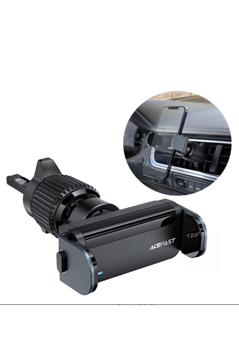 Acefast D9 - car automatic phone holder on the ventilation grille, Compatibility phones with a diagonal of 4.7-6.8 inches - black