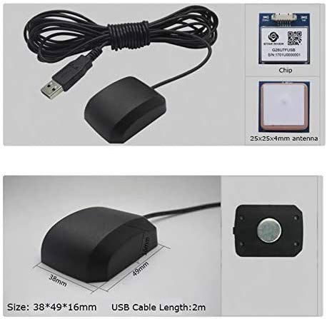 Stratux VK-162 USB GPS Dongle - Remote Mount USB - External GPS Navigation Dongle - Supports Stratux, Raspberry Pi, Google Earth, Windows, Linux - Image 2
