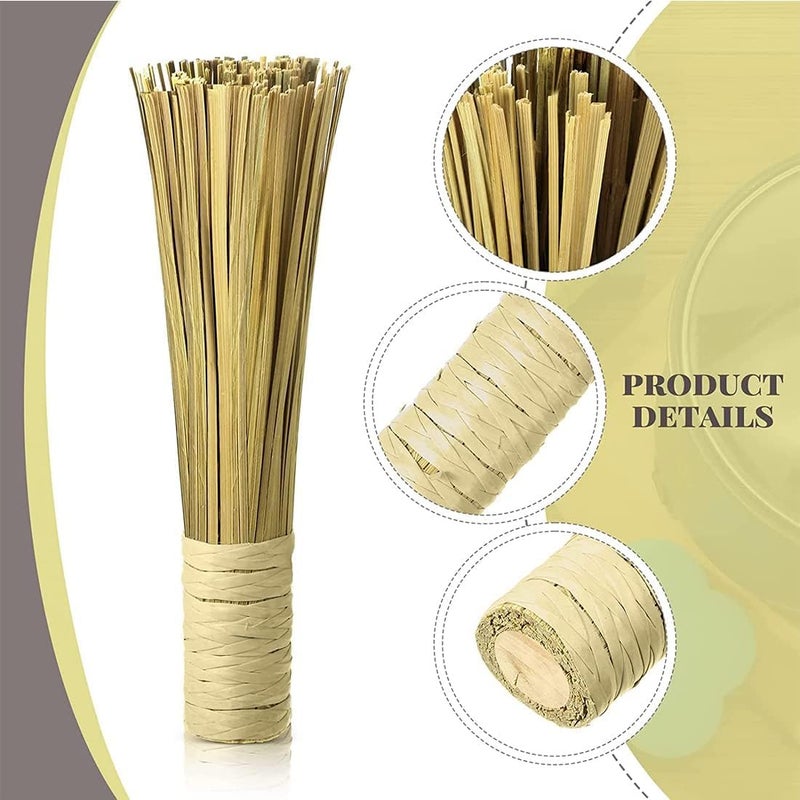 Aputue Kitchen Cleaning Brush, 4Pcs Bamboo Scrub Brushes with Wooden Handle, Efficient Dishwashing Brush for Nonstick Cookware, Pots Pans Grill Utensils Cleaning, Natural Cleaning Brush for Kitchen - Image 5