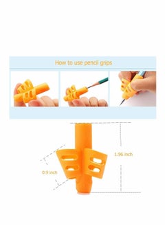 Y&D 6 Pcs Pencil Grips Handwriting Holder Pen Writing Aid Grip Set Training Posture Correction Tool for Kids Preschoolers Children Adults Special Needs  - Image 3