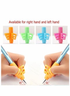 Y&D 6 Pcs Pencil Grips Handwriting Holder Pen Writing Aid Grip Set Training Posture Correction Tool for Kids Preschoolers Children Adults Special Needs  - Image 2