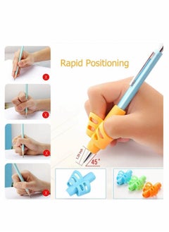Y&D 6 Pcs Pencil Grips Handwriting Holder Pen Writing Aid Grip Set Training Posture Correction Tool for Kids Preschoolers Children Adults Special Needs  - Image 5