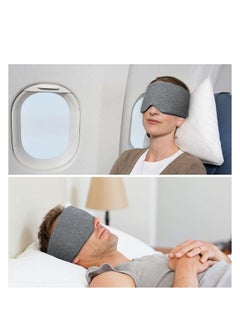 Generic Handmade Cotton Sleep Mask Blackout ,Comfortable Breathable Eye Mask for Sleeping Adjustable Blinder Blindfold Airplane with Travel Pouch,Best Night Companion Eyeshade for Women Men Kid  - Image 3