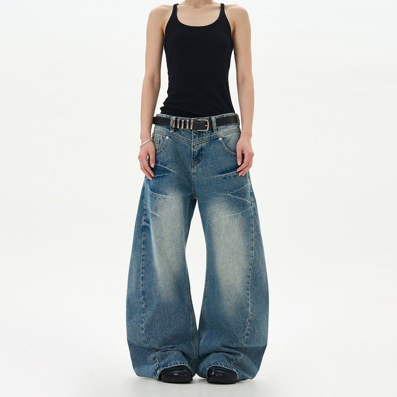 Vintage Classic European-American Design Daily Commute Jeans  Size_S - Image 1