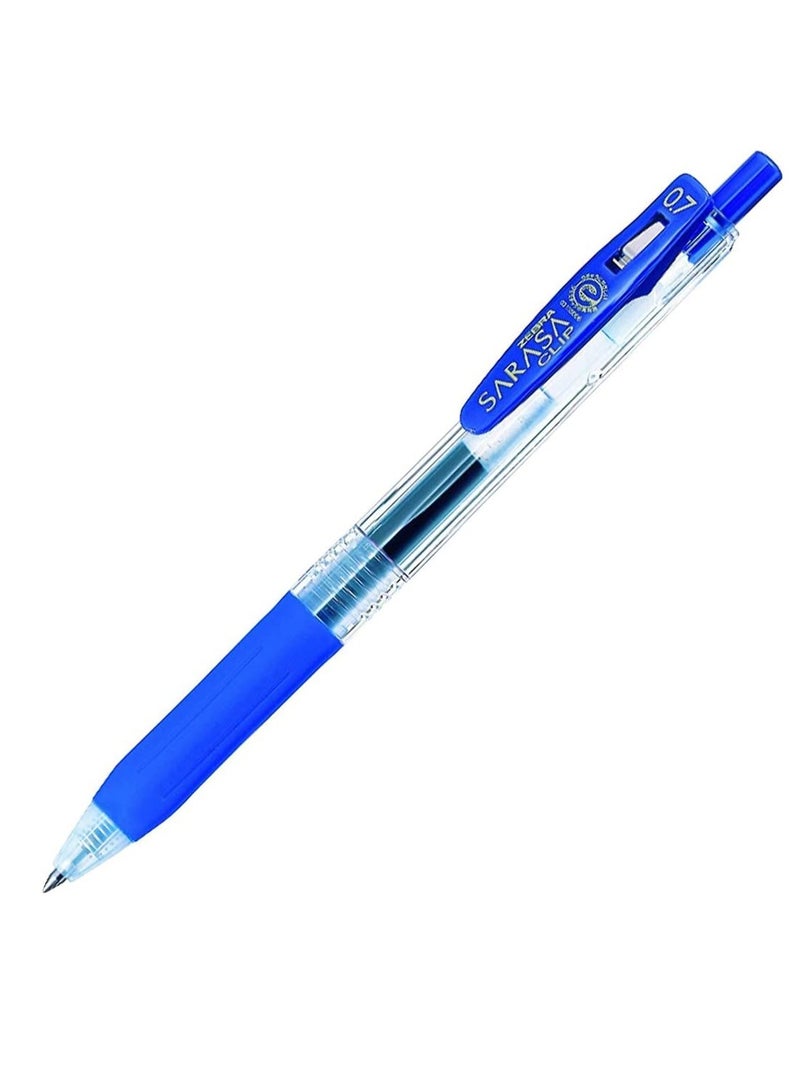 زيبرا مجموعة أقلام حبر جل مكونة من 10 قطع أزرق - Image 2