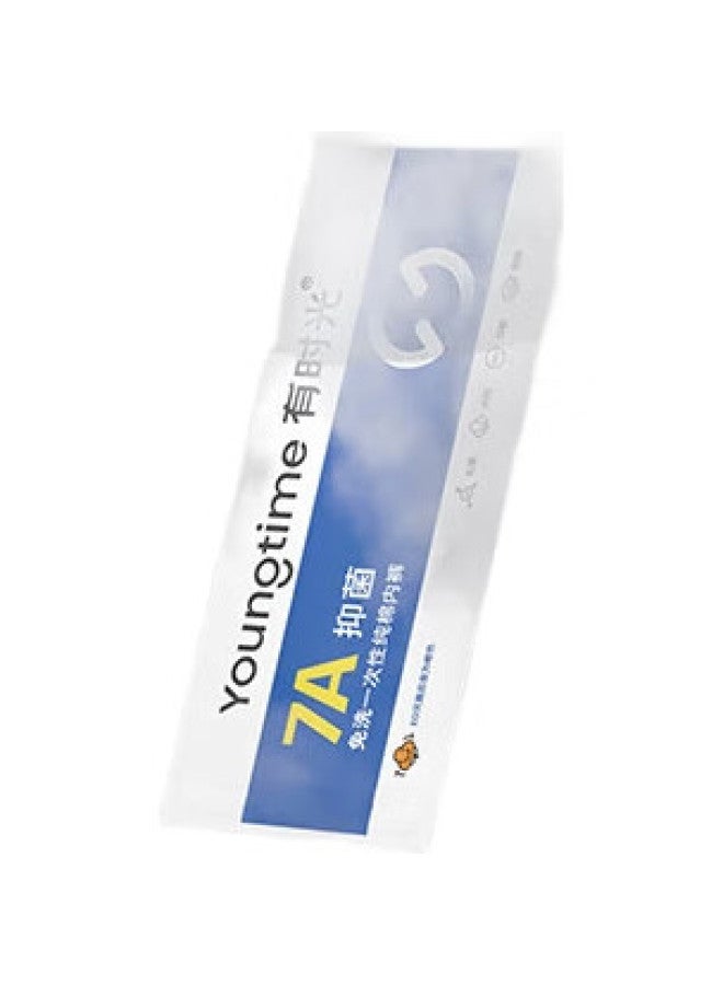 Sometimes Disposable Men'S Boxer Briefs, Pure Cotton, No-Wash, For Travel, Business Trips, Hotels, And Vacations, 3-Pack, 4Xl - Image 3