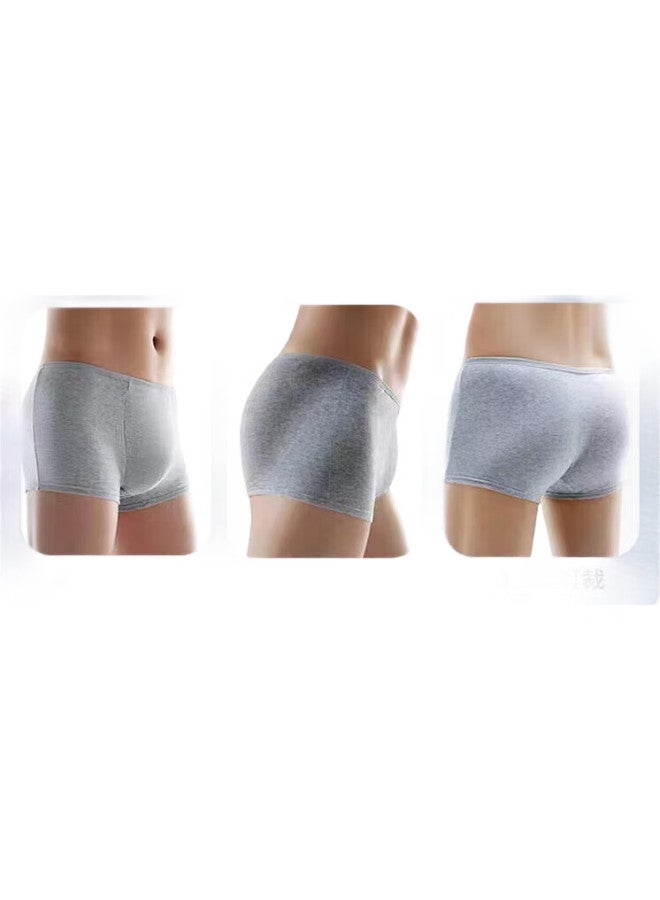 Sometimes Disposable Men'S Boxer Briefs, Pure Cotton, No-Wash, For Travel, Business Trips, Hotels, And Vacations, 3-Pack, 4Xl - Image 1