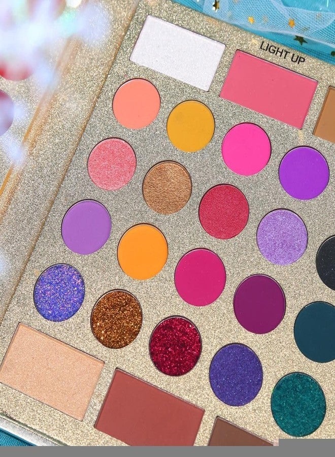 HUDACRUSH 86 Colors Makeup Kit for Women & Girls - Eyeshadow Palette with Matte & Shimmer Finishes, Highly Pigmented & Blendable for Perfect Eye Shadow Looks, Multicolour - Image 2