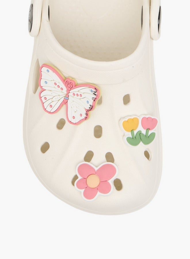 أكوا صنادل بناتي مزينة بشريط خلفي - Image 4