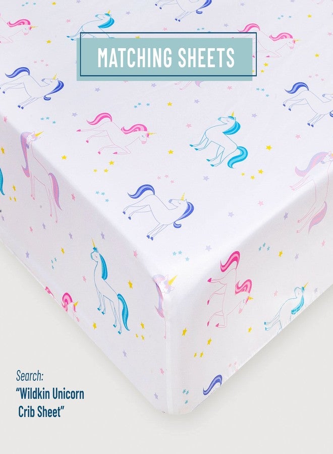 وايلدكين غطاء وسادة من الألياف الدقيقة من وايلدكين كيدز، قطعتان للأولاد والبنات، غطاء وسادة من القماش الناعم والقابل للتهوية، مقاس مثالي لوسائد الأطفال الصغار (يونيكورن) - Image 3