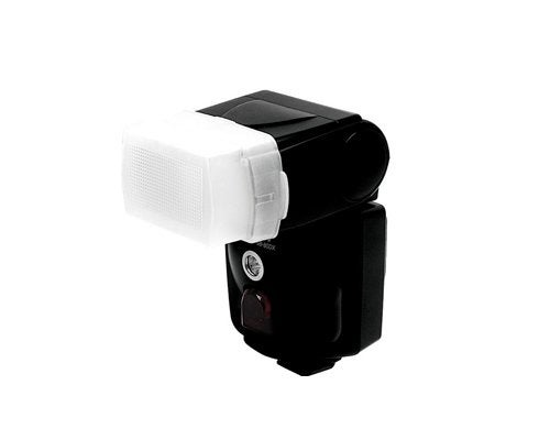 DSstyles White Flash Diffuser for Yongnuo YN-565EX / YN-568EX / YN-560 III  - Image 2