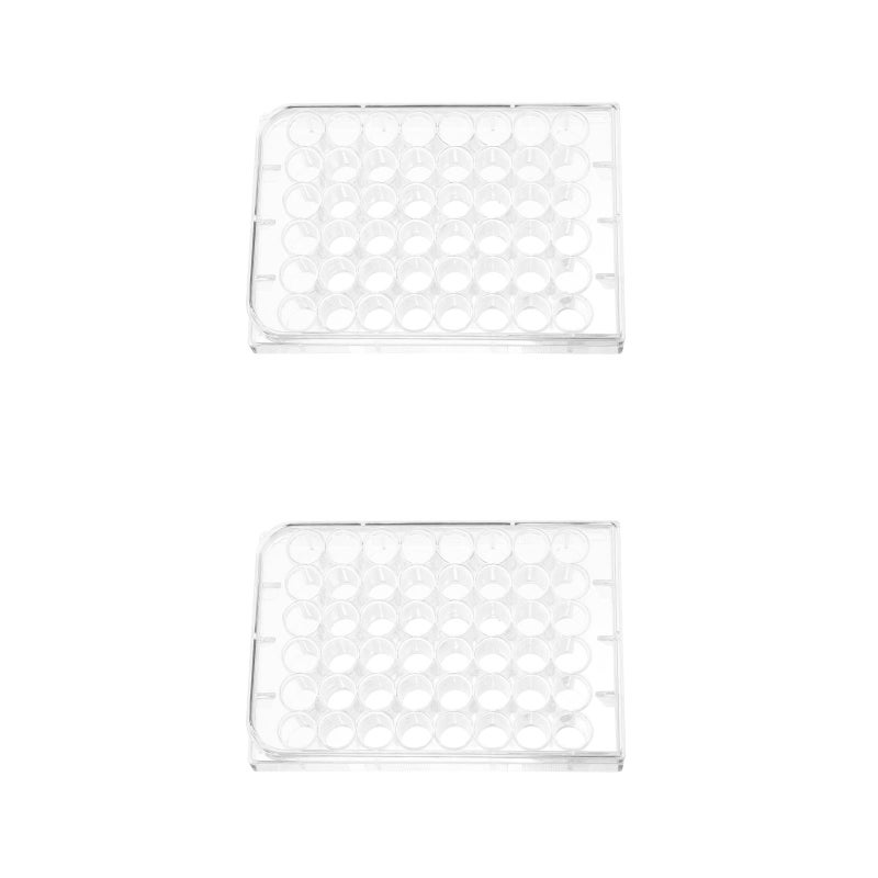 2pcs Cell Culture Plate Cell Culture Tray Petri Dish Cell Culture Container Laboratory Culture Tray Professional Laboratory Supply (48 Holes) - Image 1