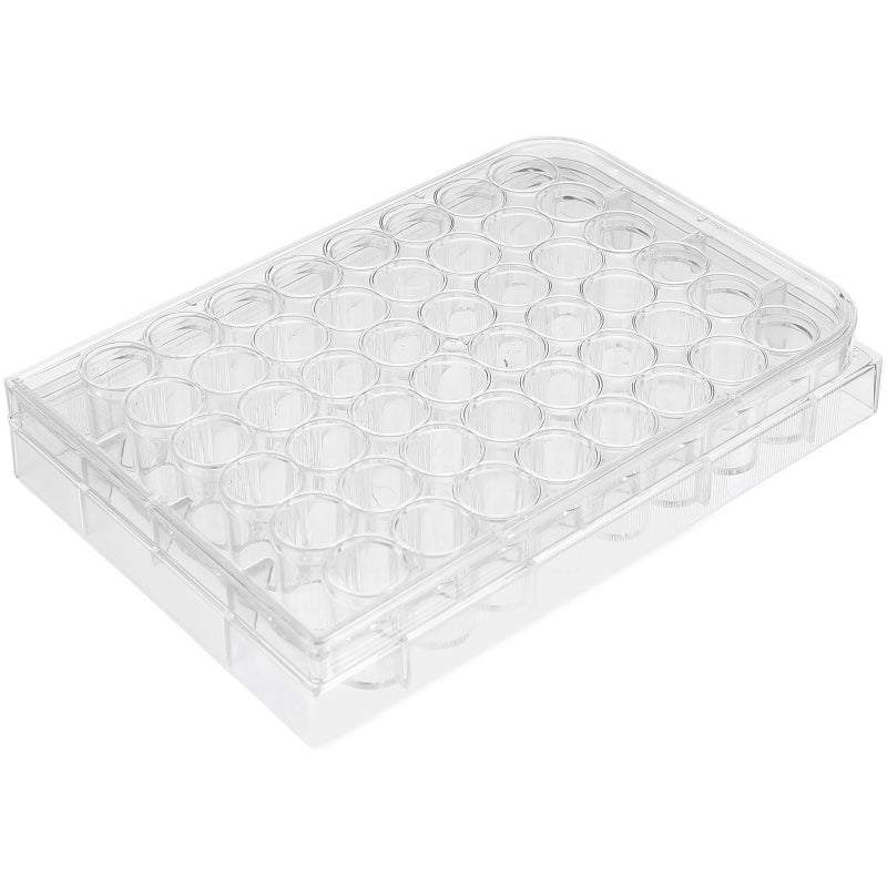 2pcs Cell Culture Plate Cell Culture Tray Petri Dish Cell Culture Container Laboratory Culture Tray Professional Laboratory Supply (48 Holes) - Image 3