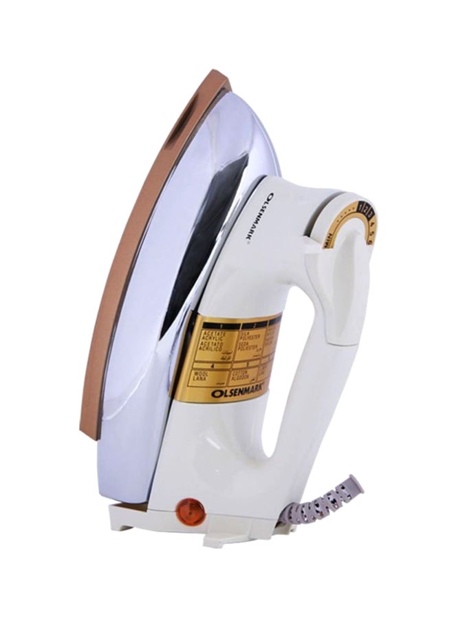 Olsenmark Dry Iron 1200 W OMDI1590 White/Silver - Image 1