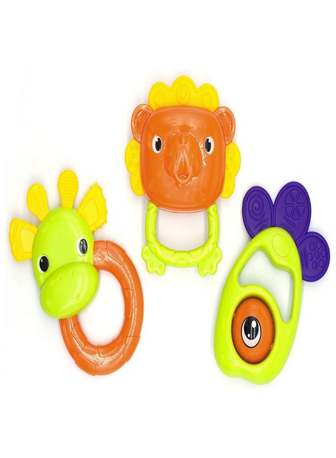 Beauenty 12 Pcs Baby Teether Toy Rattle Set Toys - Image 4