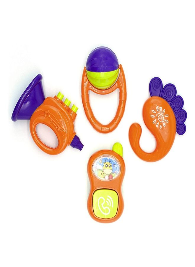 Beauenty 12 Pcs Baby Teether Toy Rattle Set Toys - Image 3
