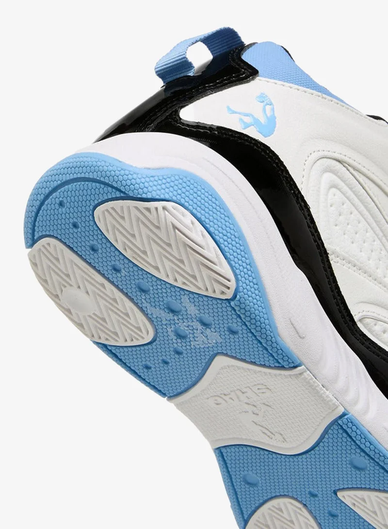 Shaq WHITE Boys Lace-Up Basketball School Shoes for Men | Best Price UAE