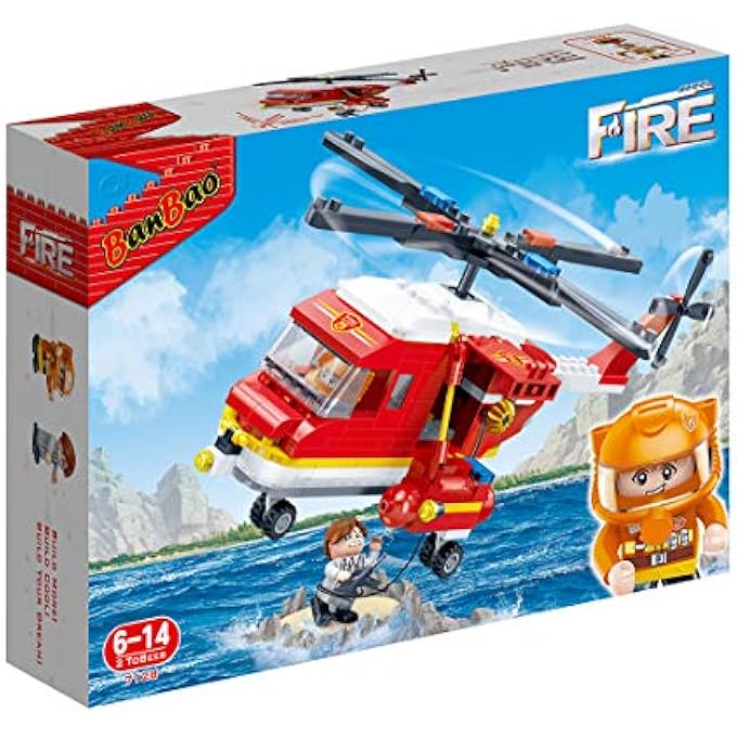 FIRE SERIES, MULTI-COLOUR, 7128, 310 PIECES