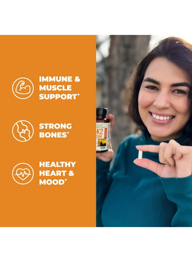 Vimerson Health Vitamin D3 & K2 with Calcium & BioPerine - Vitamin D 5000 IU - Vitamin D3 + Vitamin K2 & Calcium Supplement - Supports Overall Health: Strong Bones & Teeth, Muscles, Heart & Immune Function & Energy. - Image 2