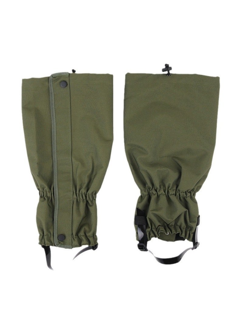 Outdoor Hiking Gaiters - Waterproof Sandproof Snow Leg Gaiters Durable Adjustable Boot Covers for Mountaineering Camping - Image 3