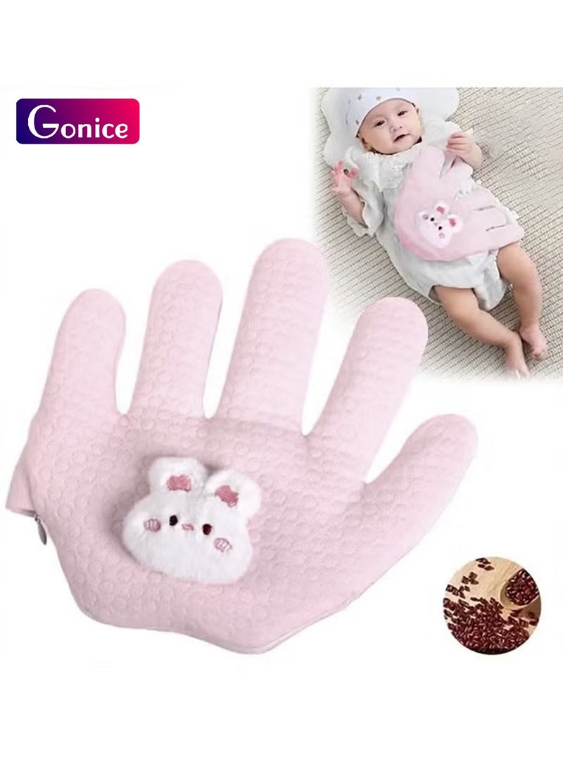 Gonice Baby Soothing Palm, Soft Baby Patting To Sleep Artifact, Baby Anti-Startle Pressure Pillow Anti-Flatulence Accessible Coax Sleeping Pillow, Heating Baby Sleep Soothers  - Image 1