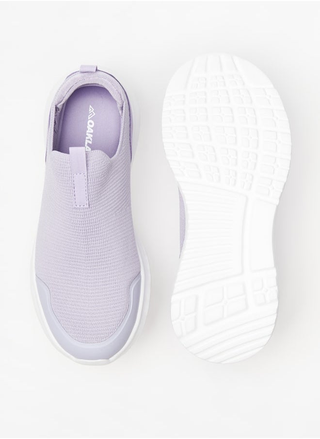 Oaklan by Shoexpress - Girl's Textured Slip-On Sports Shoes - Image 1