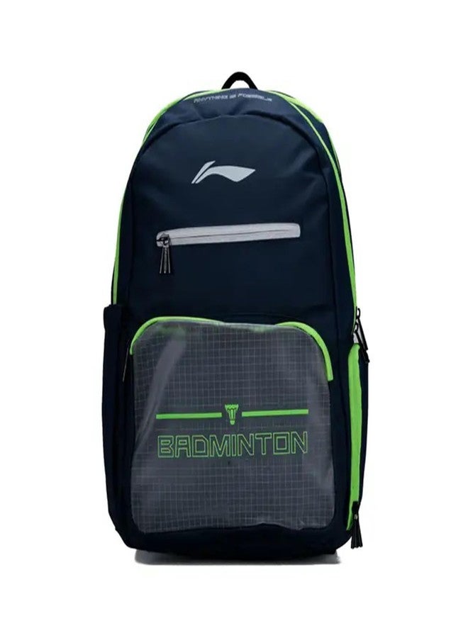 Li-Ning Motion Pro Badminton Backpack | Badminton Backpack | Polyester Badminton Back Pack | Unisex - Men, Boys, Girls, Women | Perfect for Gym, Work, and Everyday Activities - Navy - Image 1