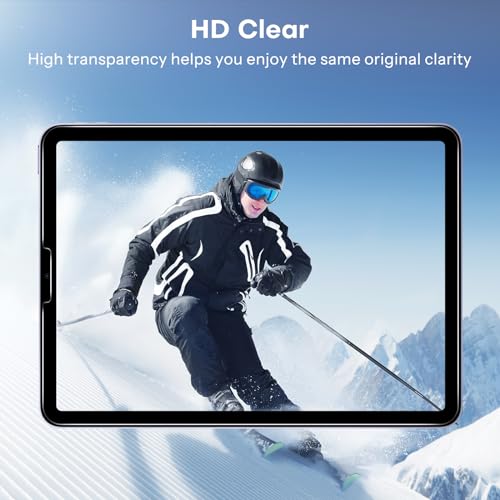 OMOTON Screen Protector for iPad Air 5th 4th Generation (Air 5/4, 10.9 Inch, 2022/2020) iPad Pro 11 Inch (2022/2021/2020/2019) Tablet - Tempered Glass, Case Friendly, Apple Pencil Compatible, 2 Pack - Image 5