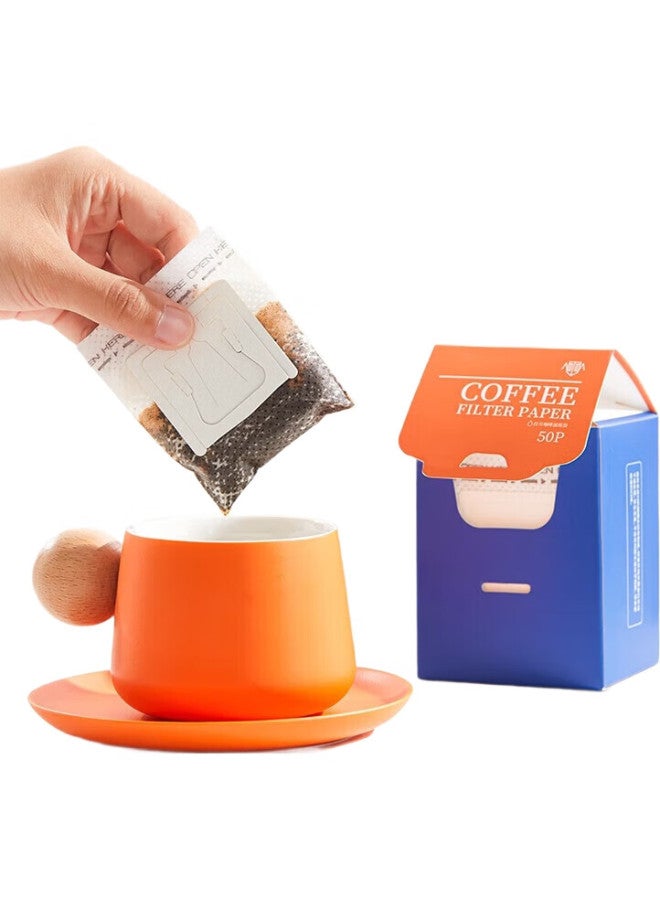 Pakchoice Coffee Filter Paper Pour-Over Coffee Filter Paper Drip Coffee Filter Paper Coffee Filter Bag Coffee Filter Mesh - Image 3