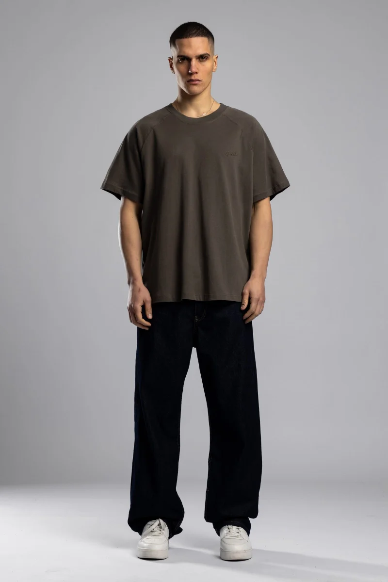 Catch Catch Embroidered Raglan Sleeve Basic T-shirt