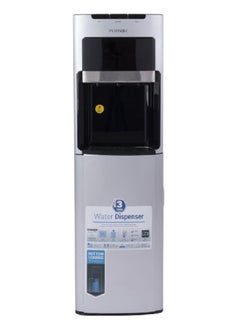 Platinum Bottom Loading Water Dispenser Silver and Black 115.5 x 39 x 35.5 cm WD 8610 S  - Image 1