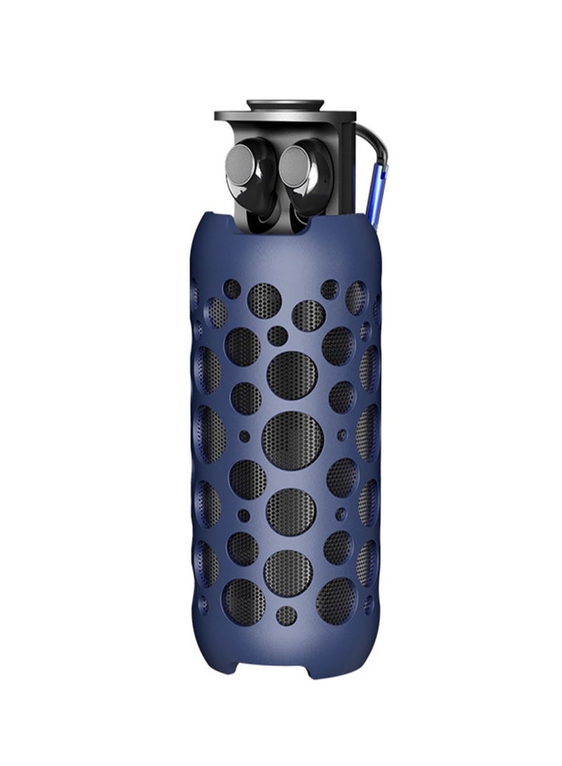 Loquat Bluetooth Speakers with Earbuds Wireless Headphone Speakers IPX5 Waterproof with RGB Lights  - Image 2
