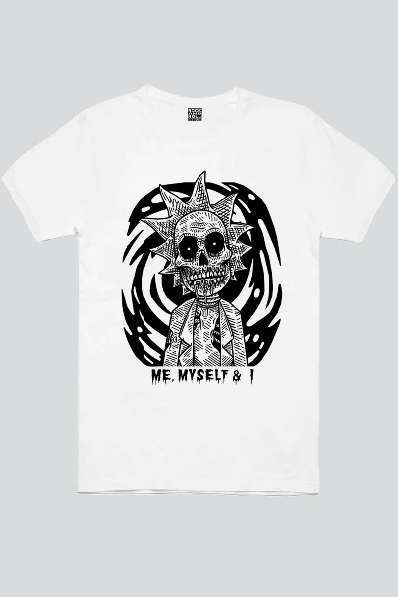 Rock&Roll Zombie Rik White Short Sleeve Women's T-Shirt