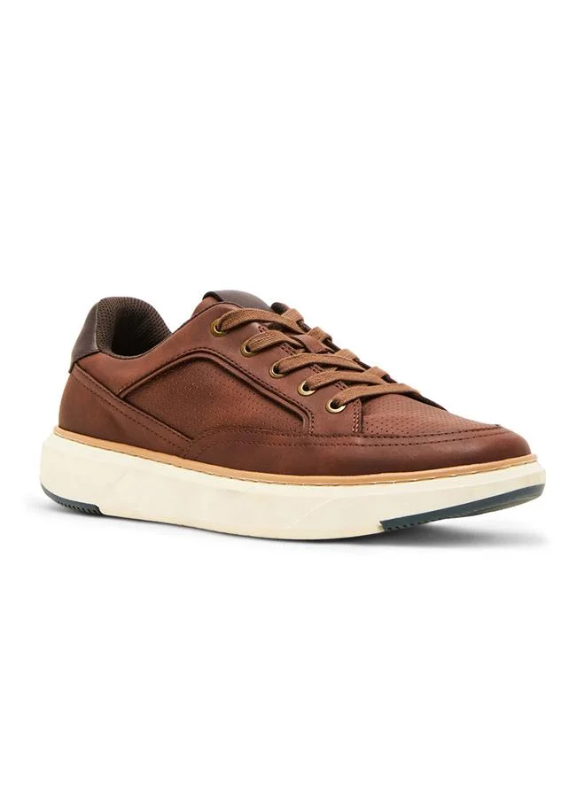 ستيف مادن Mparcel Cognac Men's Lace-Up Shoes