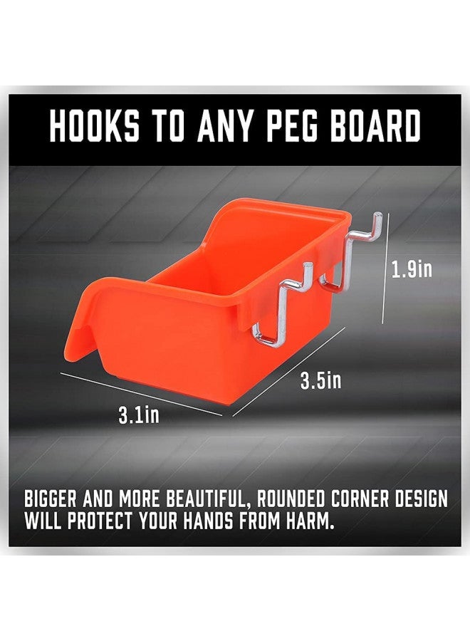 HORUSDY 150-Piece Pegboard Hooks Assortment, Pegboard Accessories with Pegboard Bins for Organizing Various Tools - Image 2