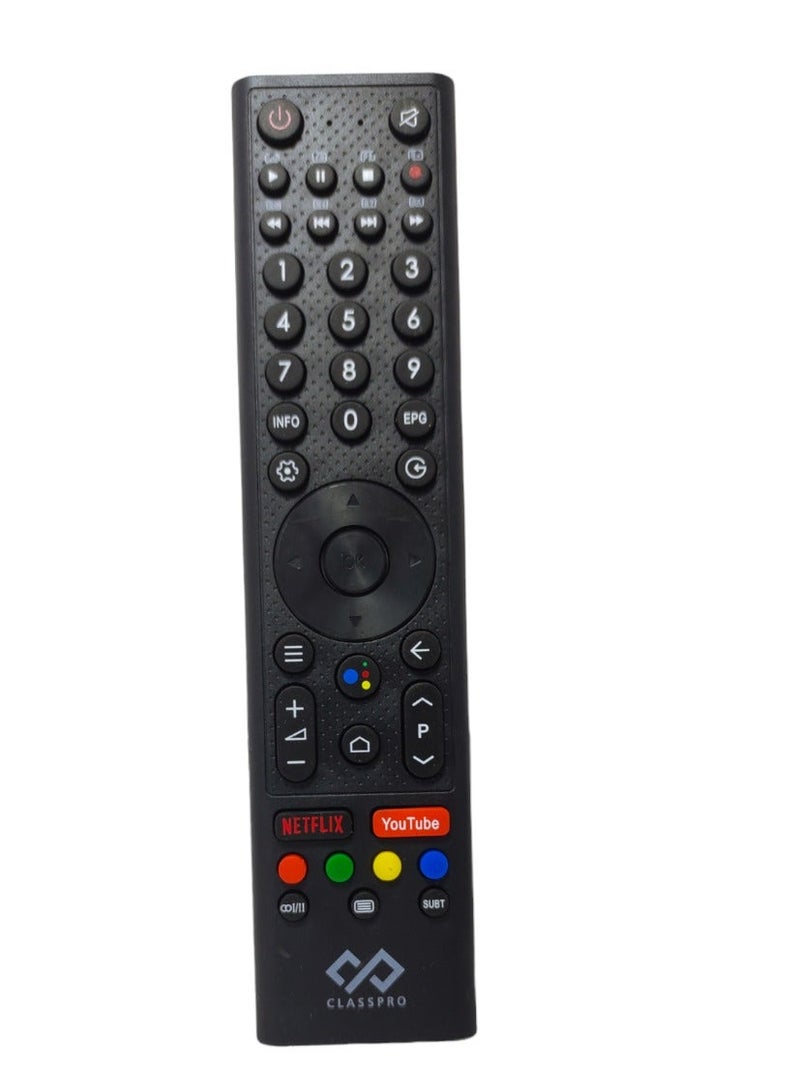 ClassPro Replacement Remote For Class Pro Smart TV