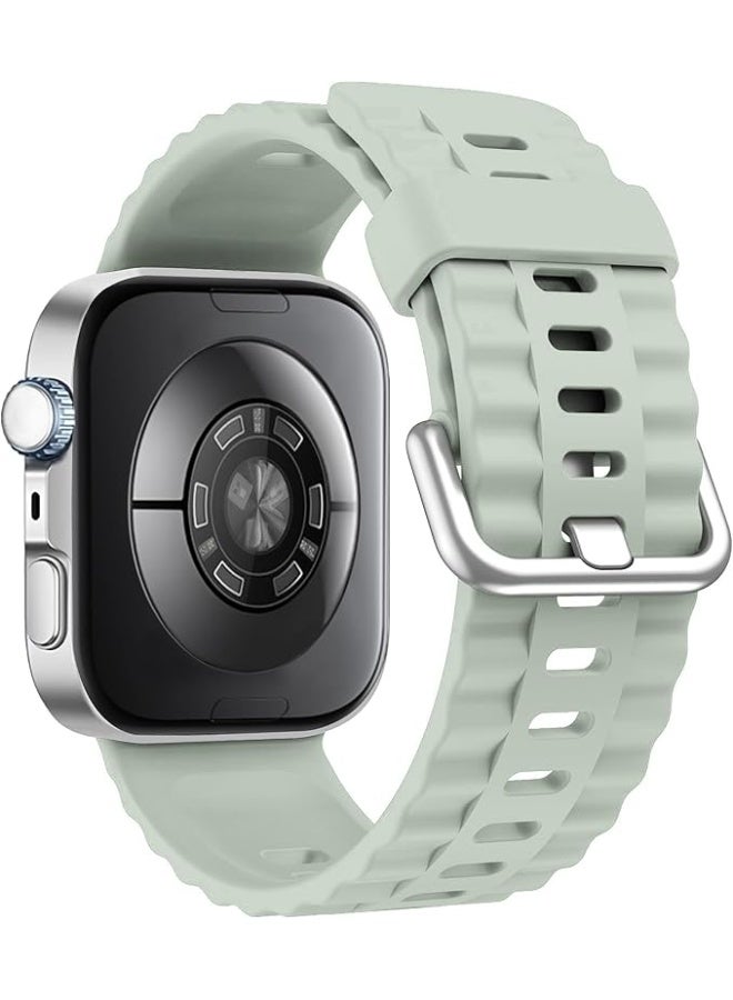 Wavy Texture Sports Wristbands for Huawei Watch Fit 4/Fit 4 Pro/Fit 3 Strap, Breathable Silicone Wristband Strap Watch Strap Bracelet for Huawei Watch Fit 4 Pro/Fit4/3 - Image 2