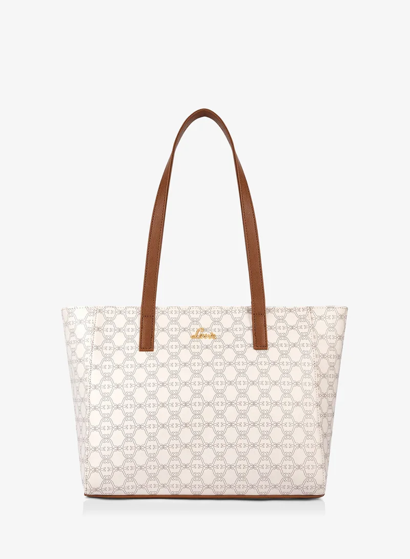 Lavie Women's Mono Betula Large Tote Handbag (White)